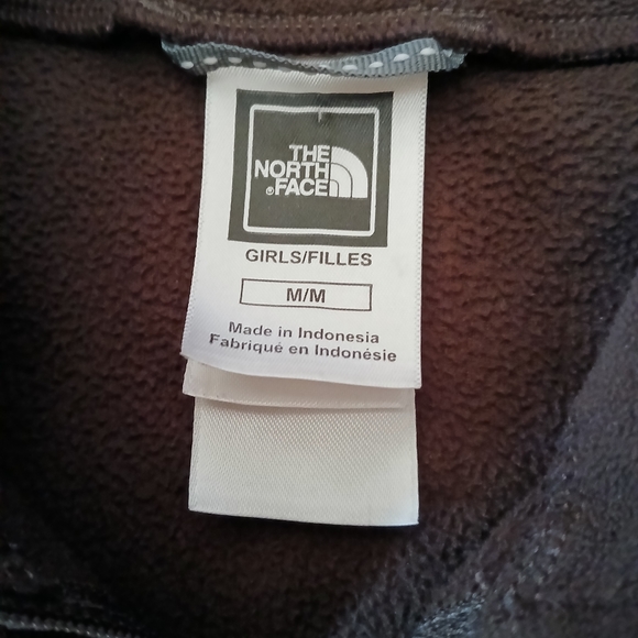 The North Face 1/4 Zip Pullover Fleece Girls Size Medium - Picture 3 of 3